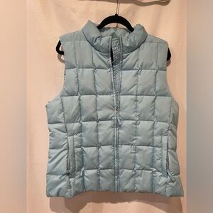 GAP Sky Blue Women's Quilted Vest